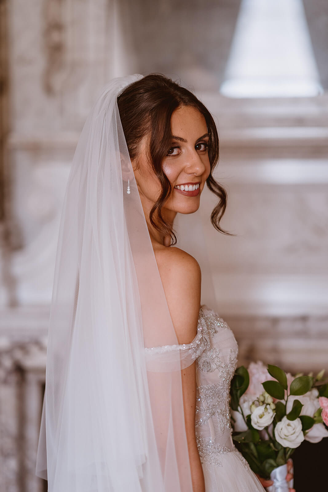 natural wedding hair and makeup