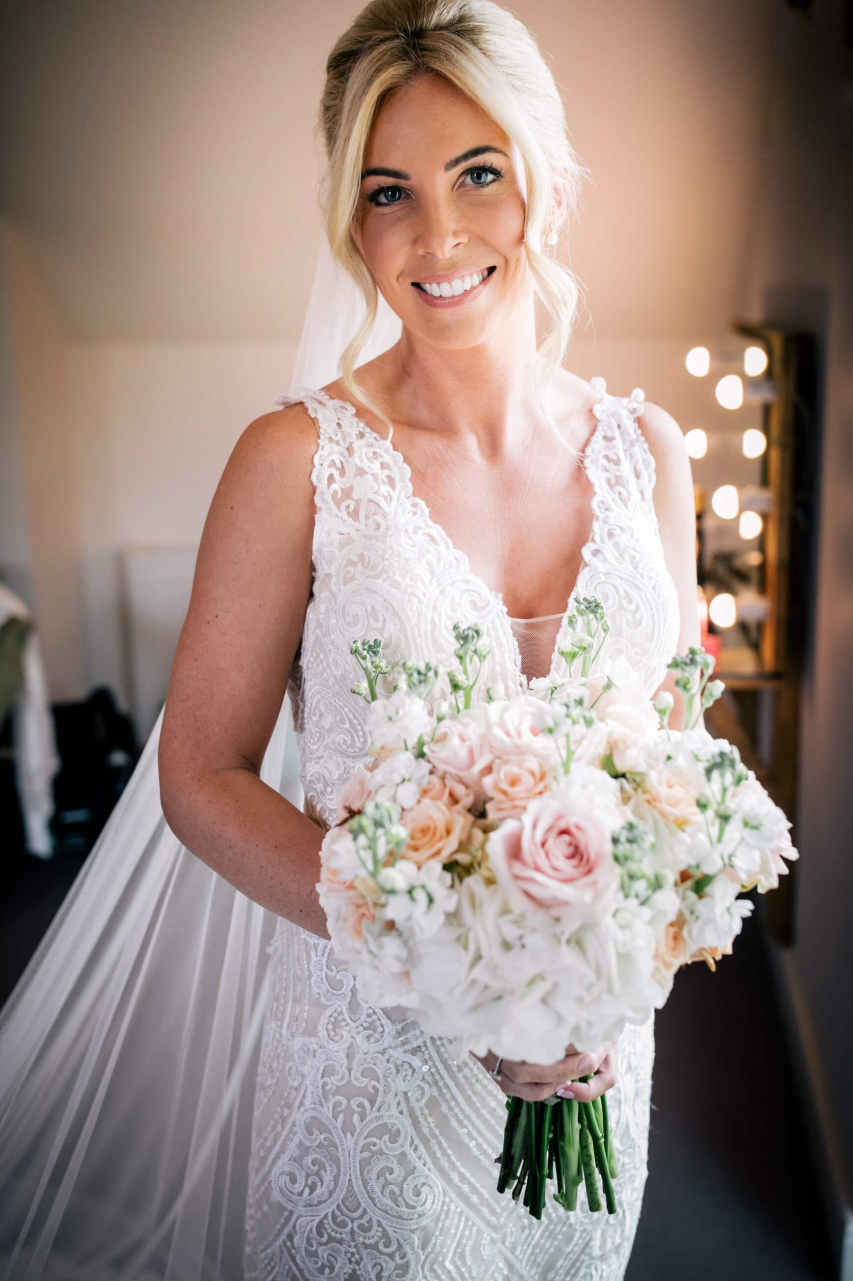 glamorous bridal makeup